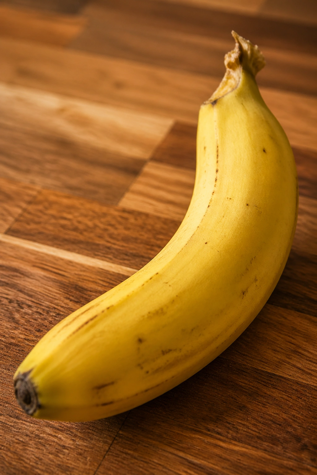 Close-up of a ripe banana for post-workout fuel
