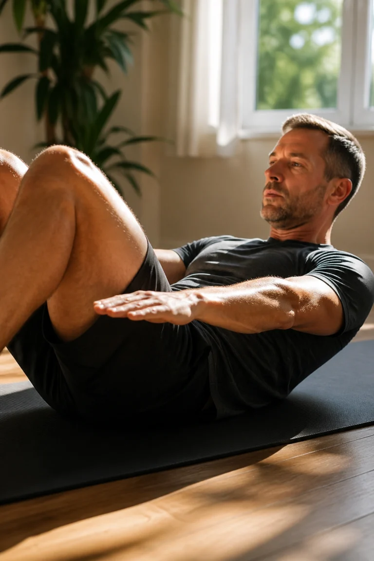 18 Pilates Exercises for Men Over 40