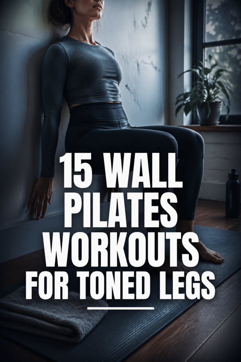 15 Wall Pilates Workouts for Toned Legs