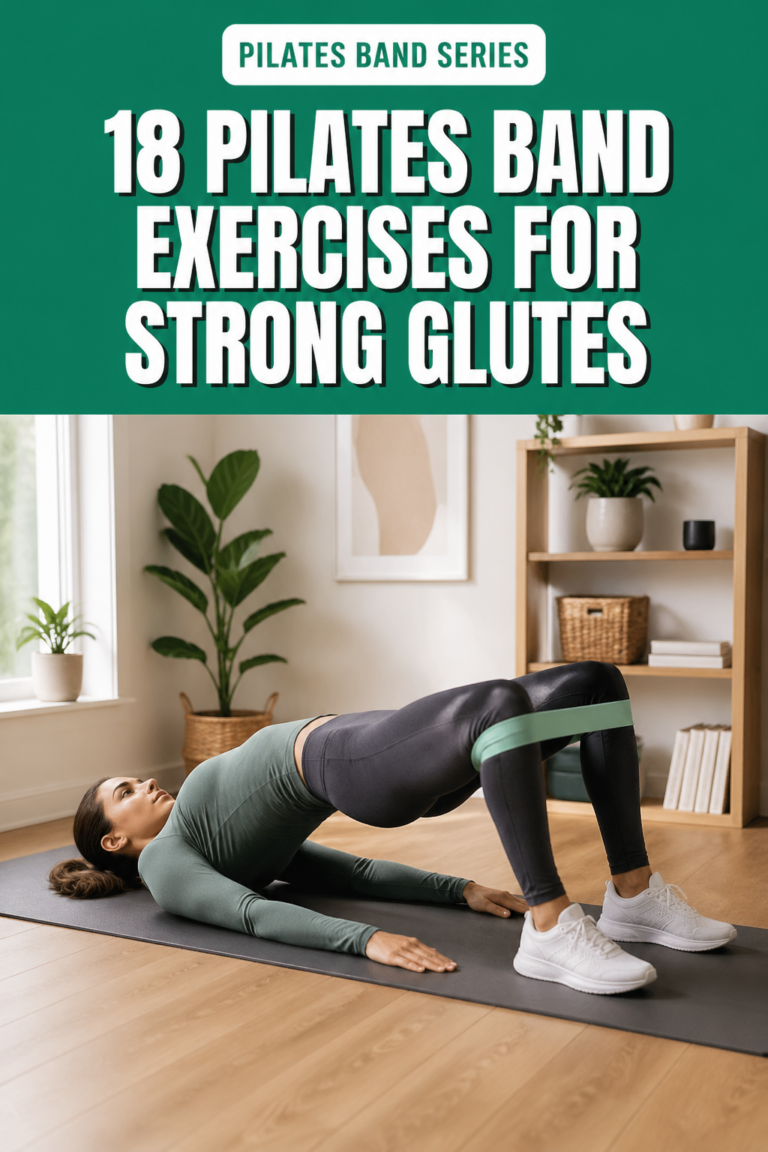 18 Pilates Band Exercises for Strong Glutes