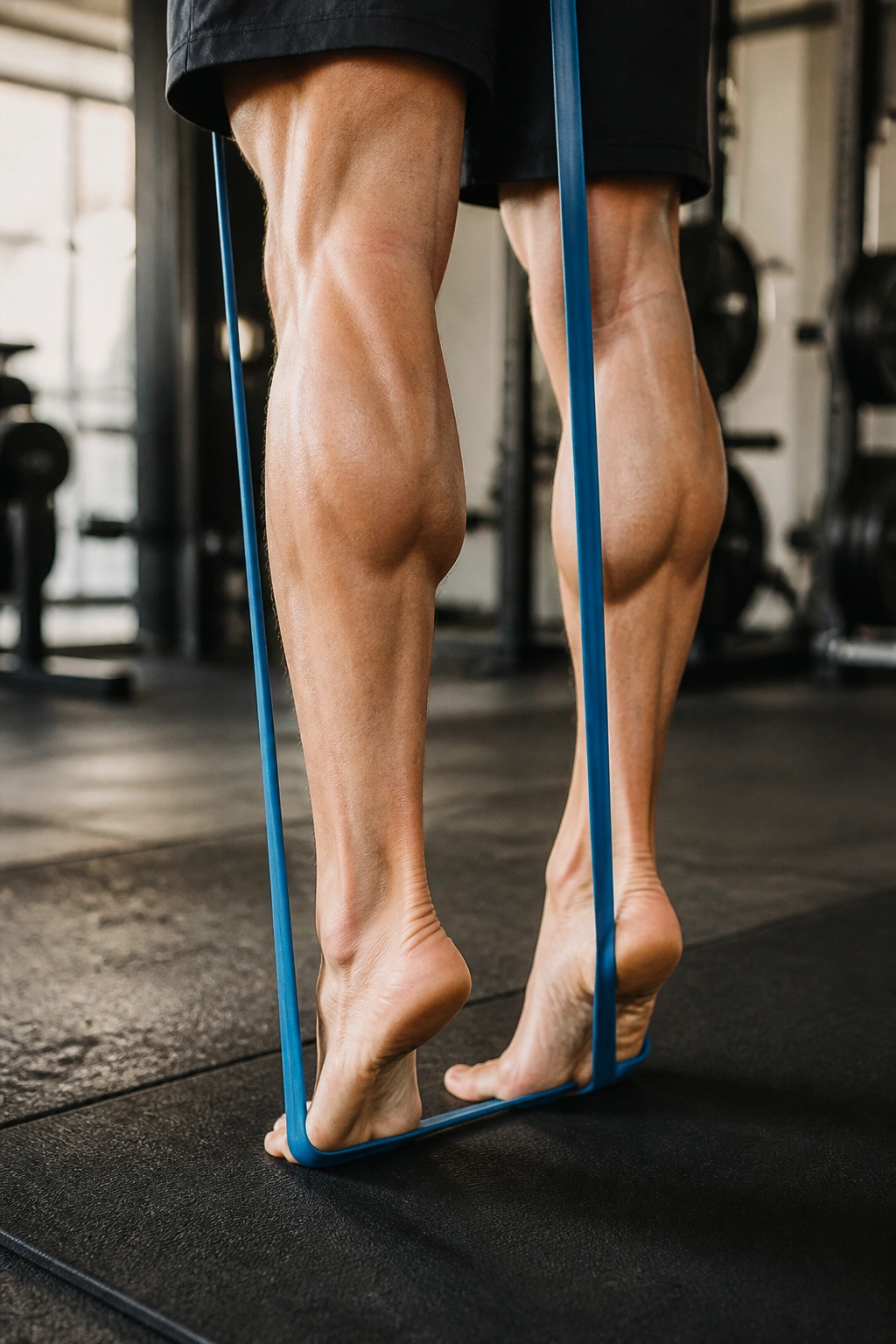 Close-up of calves during banded calf raises