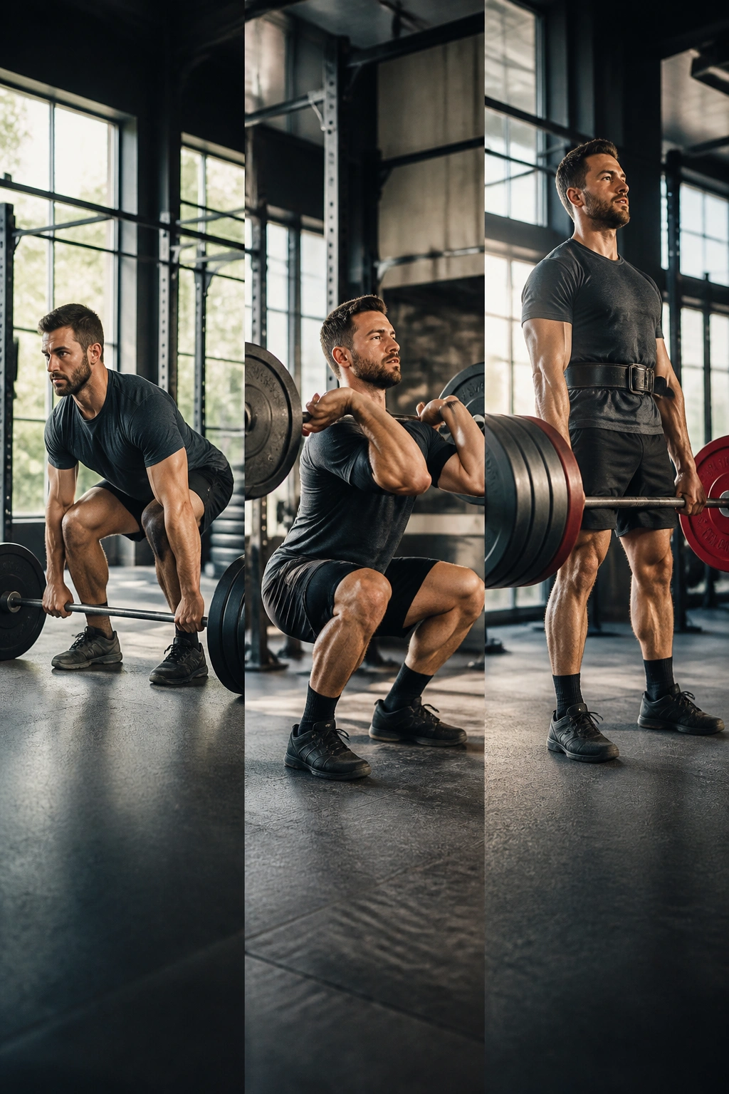 Athlete training through accumulation, intensification, realization phases in a gym