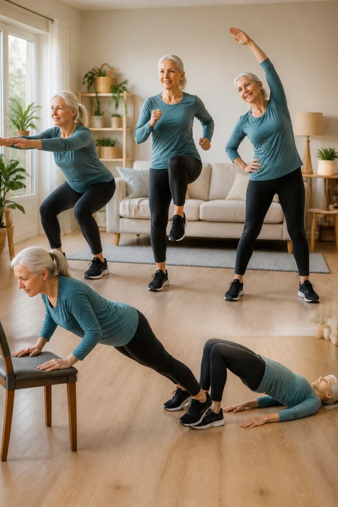 30 Senior Workouts You Can Do at Home