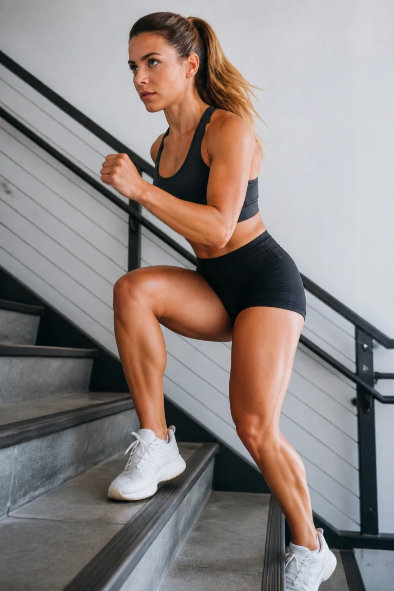 15 Stair Workouts for Cardio and Glutes