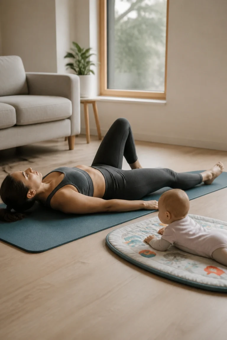 20 Diastasis Recti Workouts With Baby