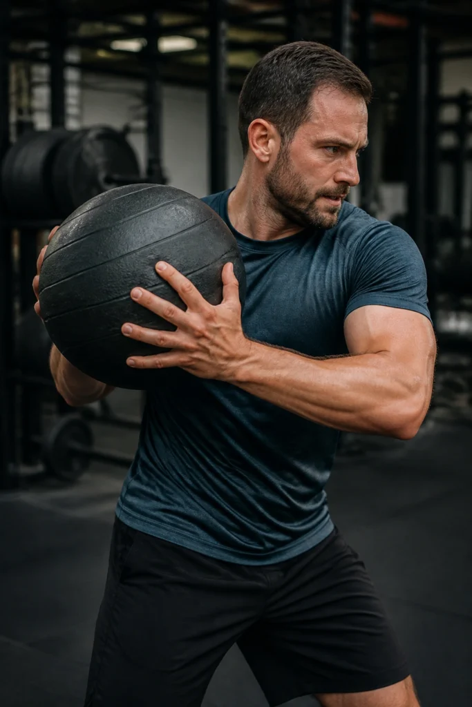 25 Slam Ball Workouts That Burn Calories Fast