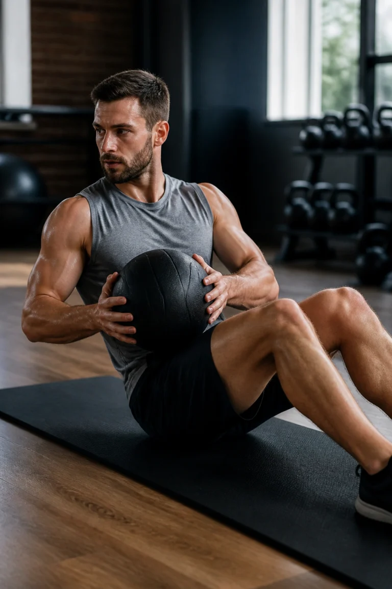 18 Medicine Ball Ab Workouts for a Strong Core