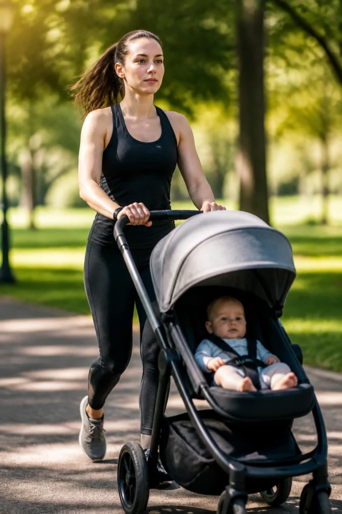 18 Stroller Walk Workouts for New Moms and Babies