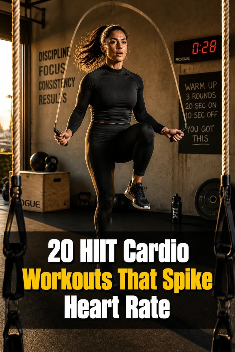 20 HIIT Cardio Workouts That Spike Your Heart Rate