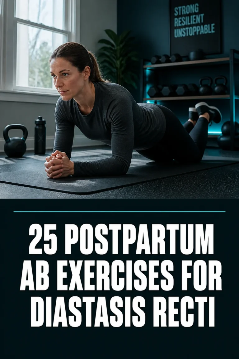25 Postpartum Ab Workouts for Diastasis Recti