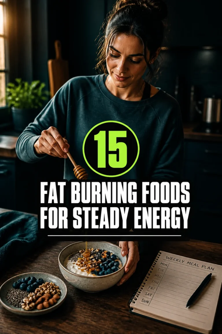 15 Fat Burning Foods for Steady Daily Energy